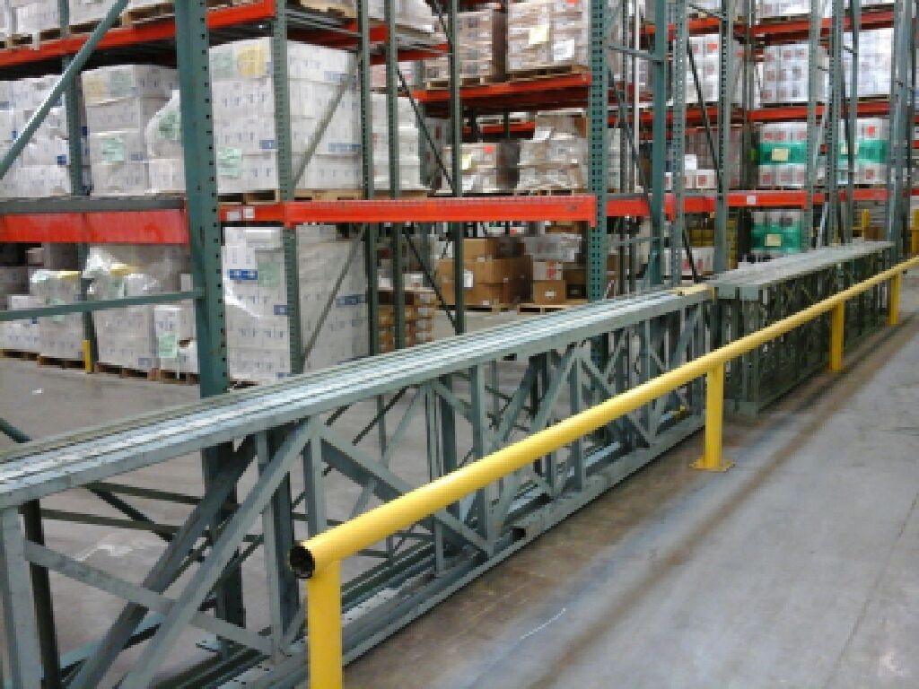 Guardrail keeps your equipment safe from forklift damage. Dallas TX