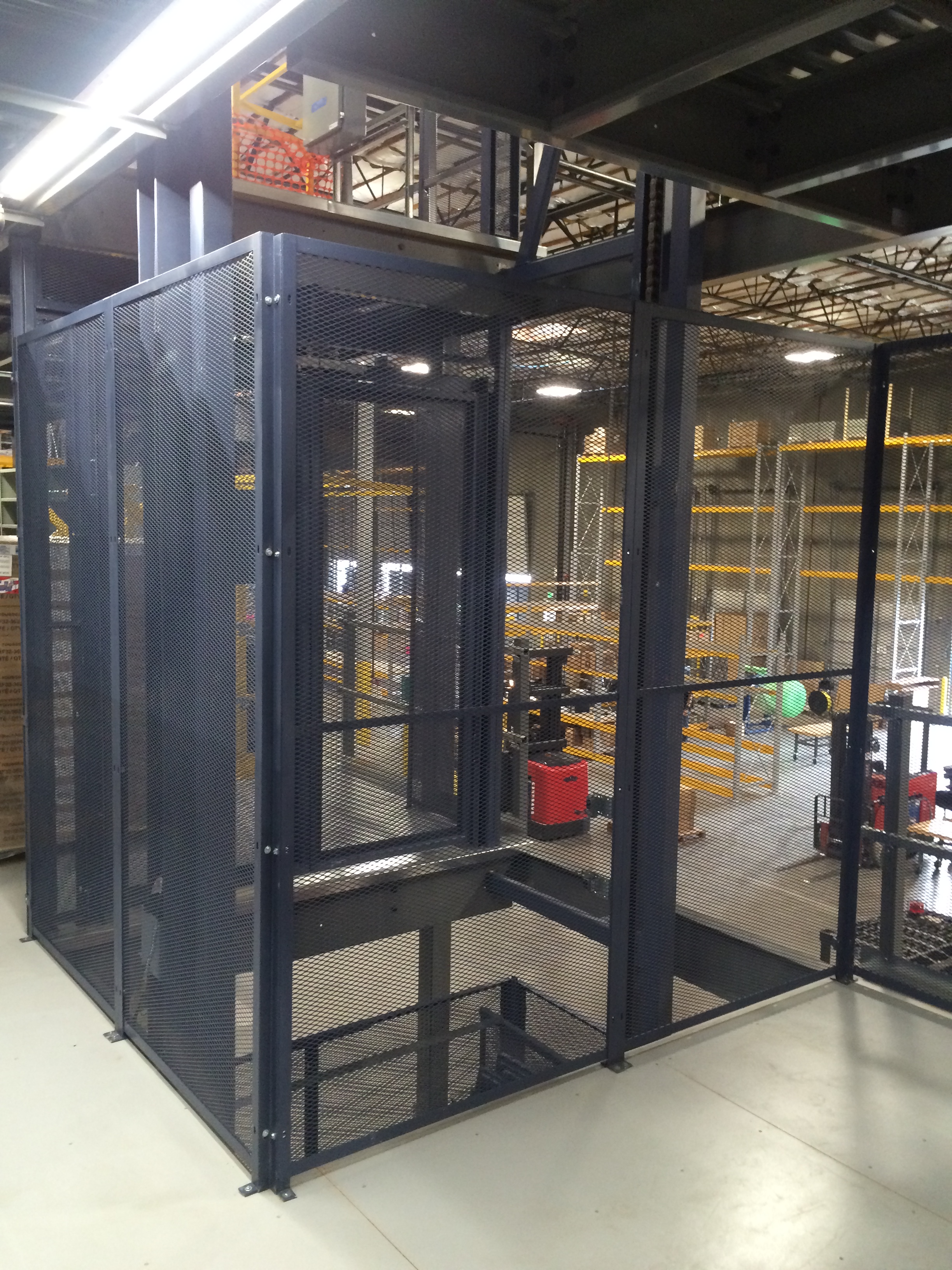 VRC - Material Lifts for mezzanine work platforms