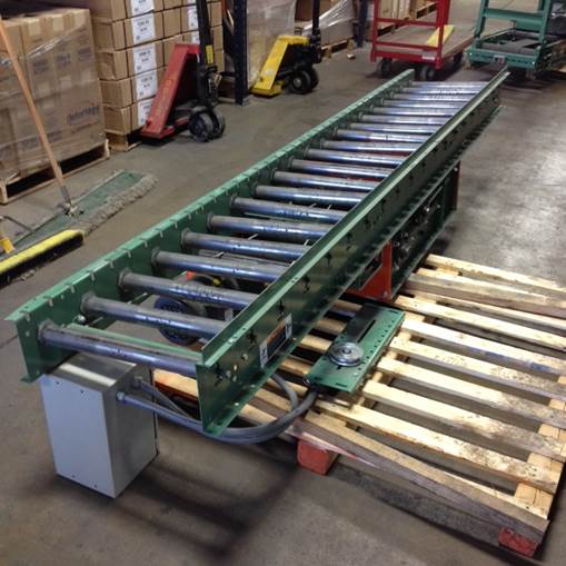 Used Roach Conveyor in Dallas TX - 36’ to 40’ Run with 90 Degree Curve