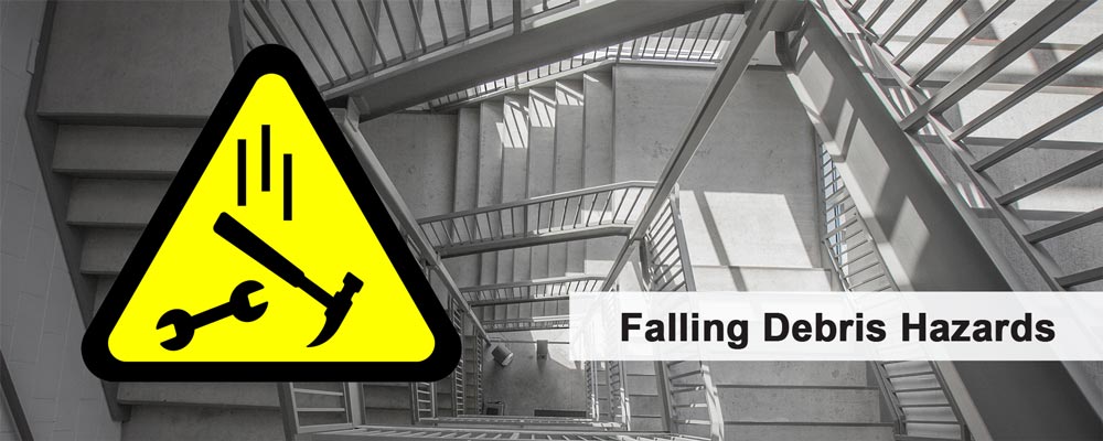 Keep stairwells safe from falling debris with debris safety netting in Dallas TX