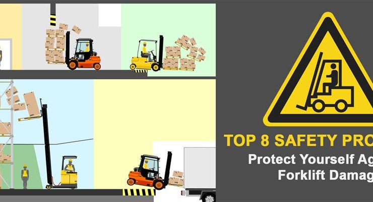 Forklift Collision Damage - Top 8 Safety Products in Dallas TX