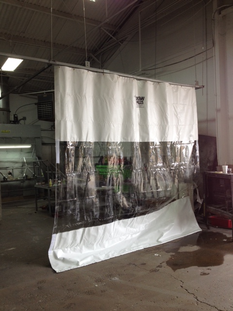 Industrial Curtain Wall Repair at Auto Shop Dallas, TX