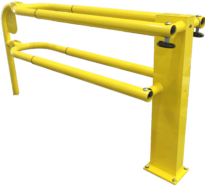 Traffic barriers and safety gates installed in your warehouse and dock areas prevent accidents.