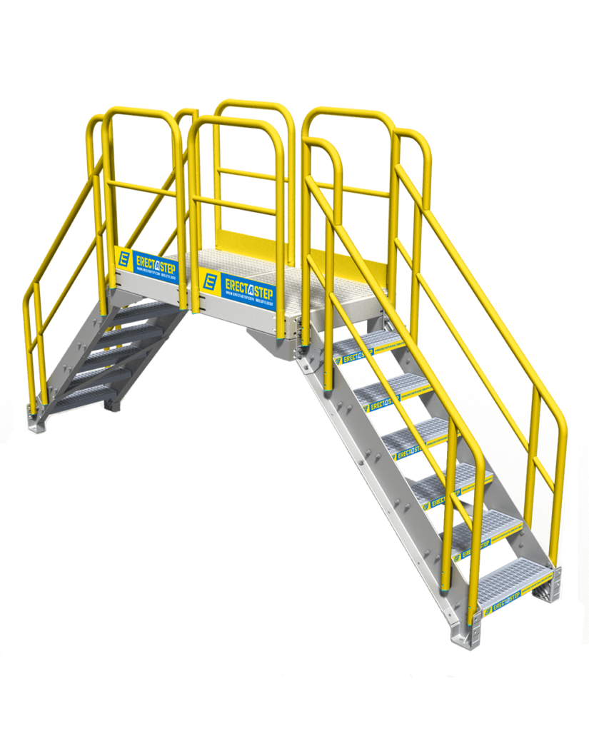 6-Step Crossover Stair System