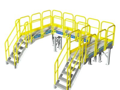 Assembly Line Catwalk Platform System