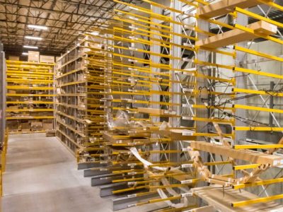 Cantilever Racking for Automotive Parts Storage
