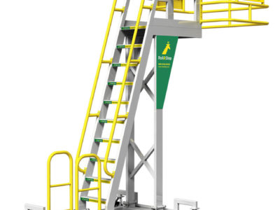 Cantilever Rolling Stairs with Work Platform