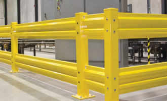 Warehouse Guardrail for Collision Protection
