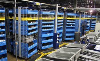 Automated Storage Horizontal Carousels by W.W. Cannon in Dallas TX