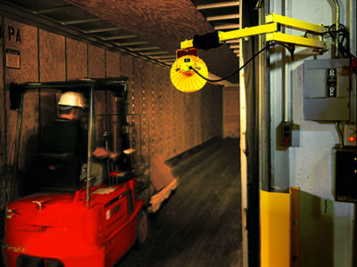 Dock Door Safety Lighting for Forklifts