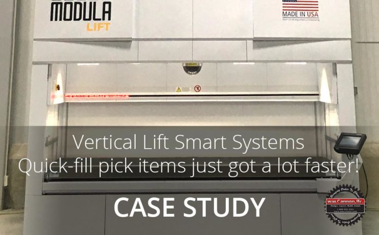 Vertical Lift Smart Systems for Picking Process - Case Study by W.W. Cannon in Dallas TX