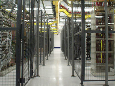 WireCrafters Server Cage with Colocation Network and Servers