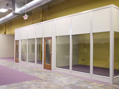 Portable Tall-Wall Office Partitioning