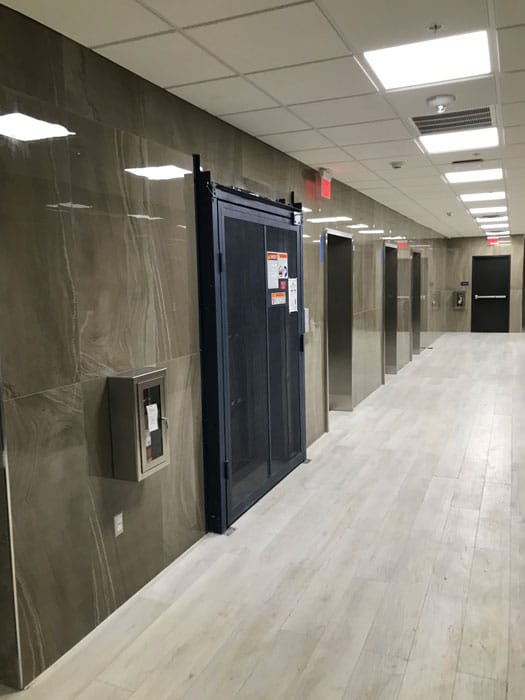 Vertical Lift Freight Elevator Install in Historic Fort Worth Hotel