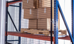 Modular Style Safety Netting for Pallet Racking Units