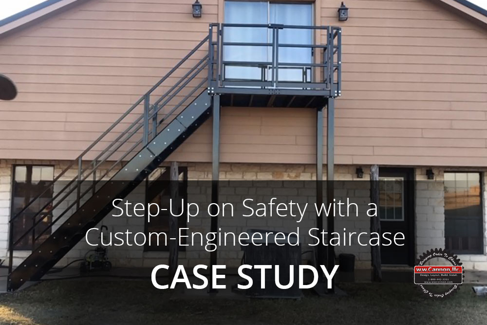 Custom Engineered Steel Staircase