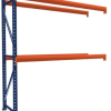 Teardrop Rack (15GA) - 12'H x 36"D x 108"W - Adder Unit - 3 Levels - Bolted Frame - 9' (108") Beam (16GA)