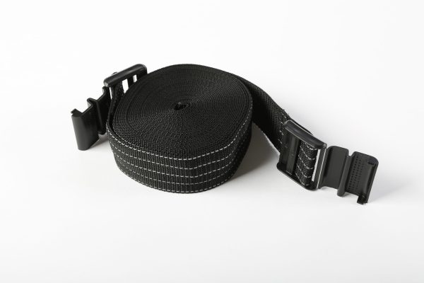 Park Sentry Black Reflective Strap 158"/4000MM WITH STRAP-LOCK BUCKLE