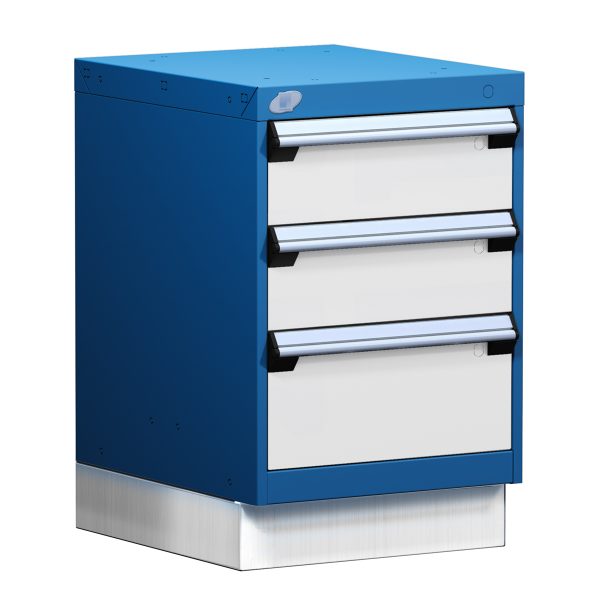 Stationary Compact Cabinet with Partitions