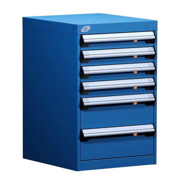 Stationary Compact Cabinet with Partitions