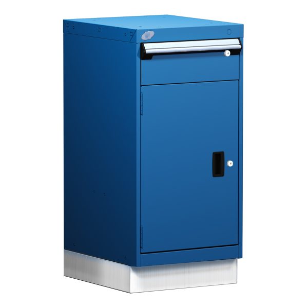 Stationary Compact Cabinet with Partitions