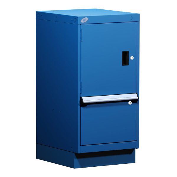 Stationary Compact Cabinet with Partitions