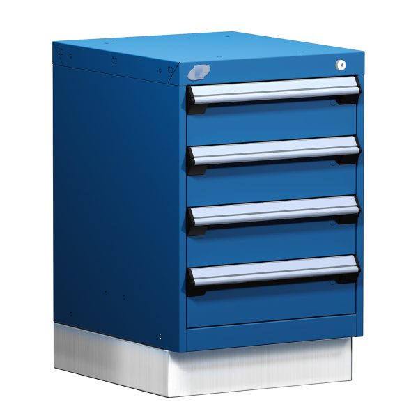 Stationary Compact Cabinet with Partitions