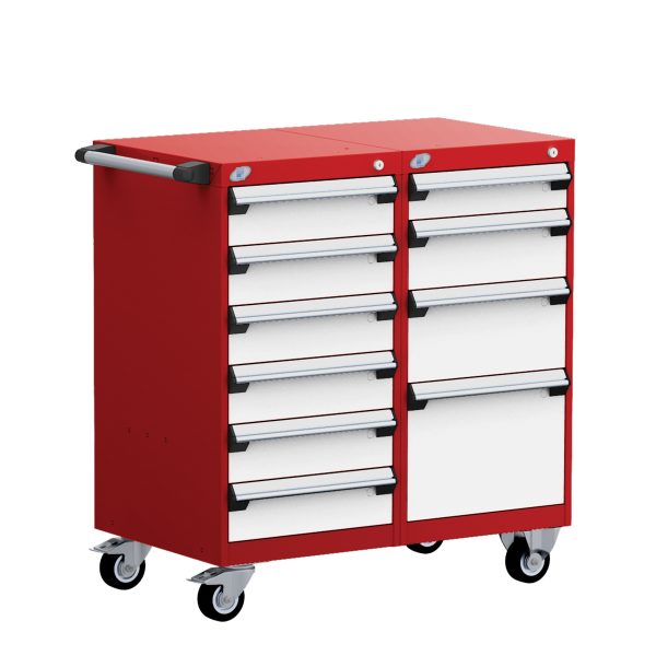 Mobile Compact Cabinet with Partitions