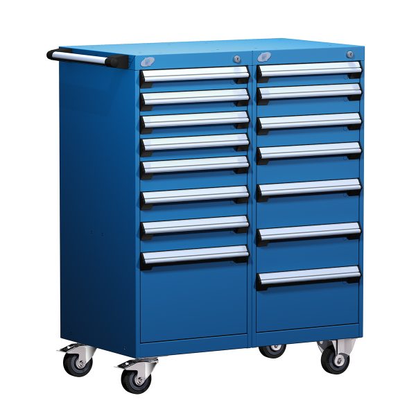 Mobile Compact Cabinet with Partitions