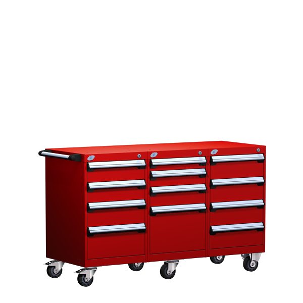 Mobile Compact Cabinet with Partitions