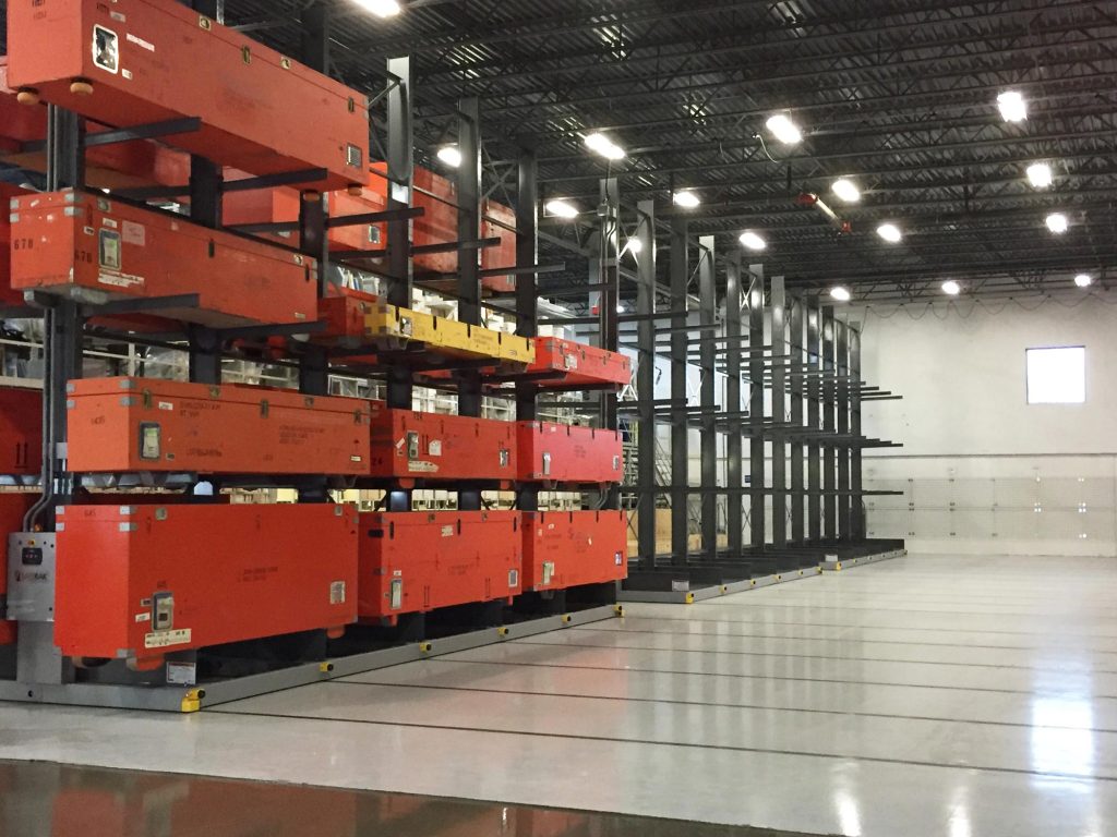 Cantilever Mobile Rack System