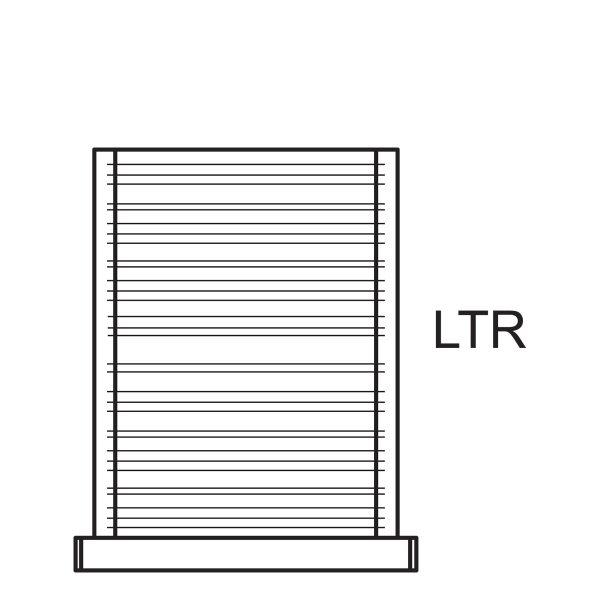 Folder Hanging Bars for Drawer (18"W x 21"D x 12"H)