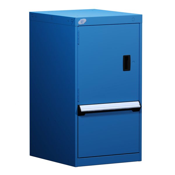 Stationary Compact Cabinet with Partitions