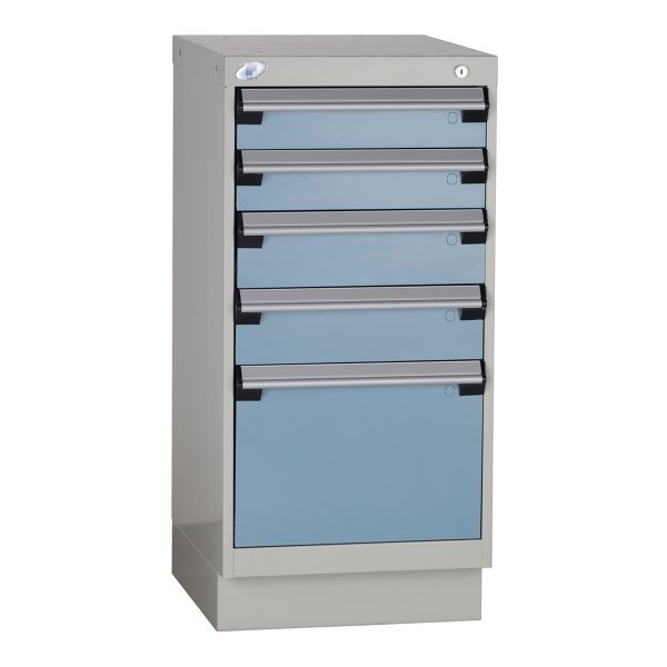 Stationary Compact Cabinet with Partitions