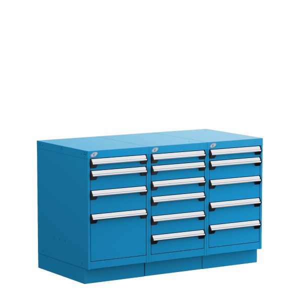 Stationary Compact Cabinet with Partitions