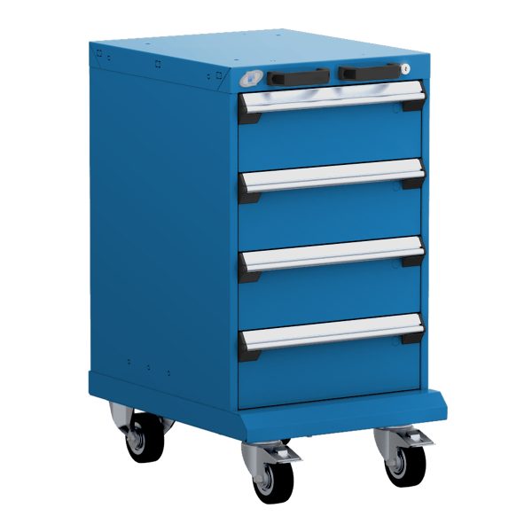 Mobile Compact Cabinet with Partitions