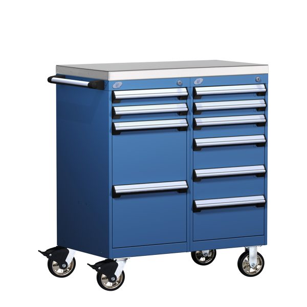 Mobile Compact Cabinet with Partitions