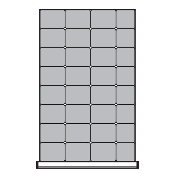 Plastic Bins Proposal, 32 bins (18"W x 27"D x 4"H)