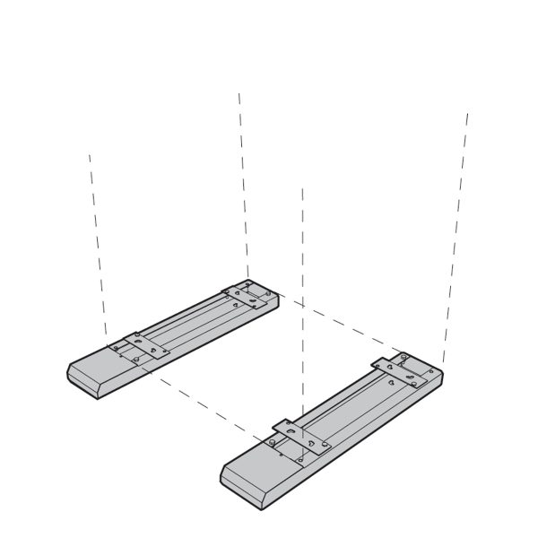 Extended Base for Casters