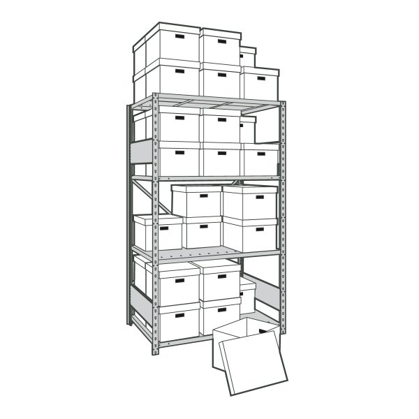 Record Storage Shelving