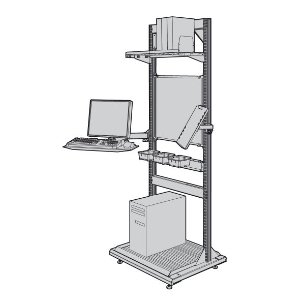 Free Standing Station (Off-Centered)