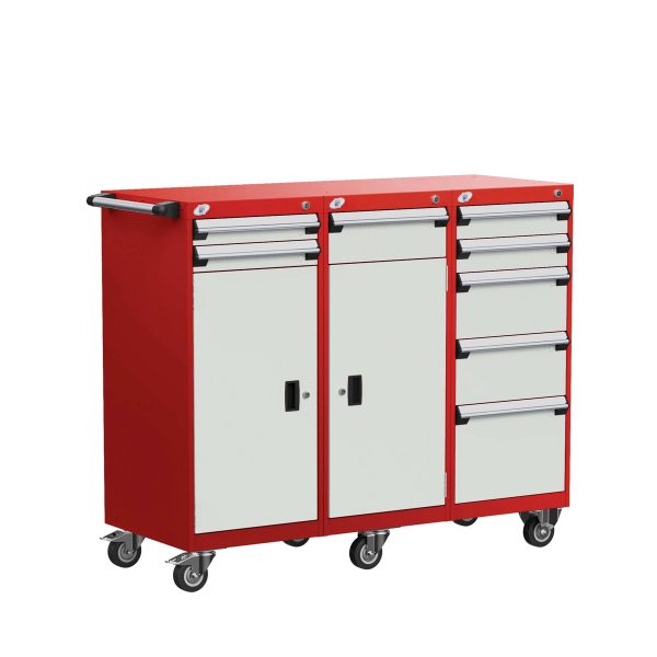 Mobile Compact Cabinet with Partitions