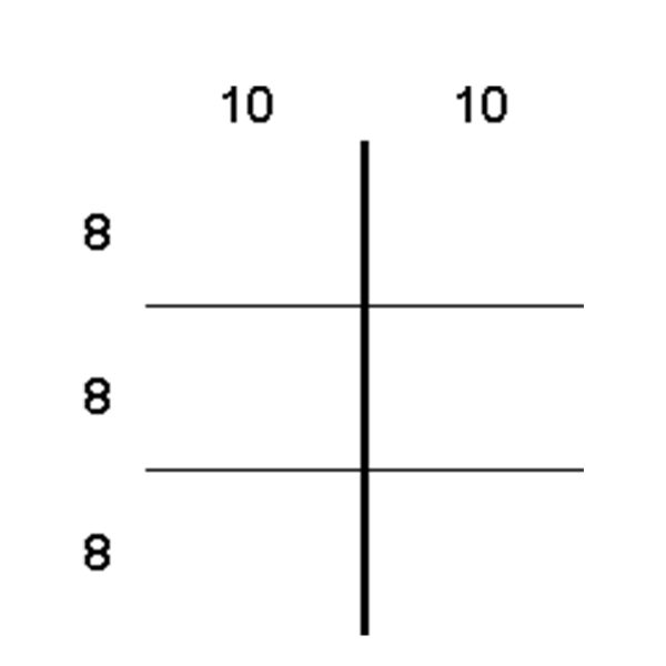 Partitions & Dividers Proposal, 6 Comp. (24"W x 27"D x 10"H)