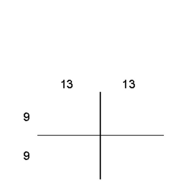 Partitions & Dividers Proposal, 4 Comp. (30"W x 21"D x 3"H)