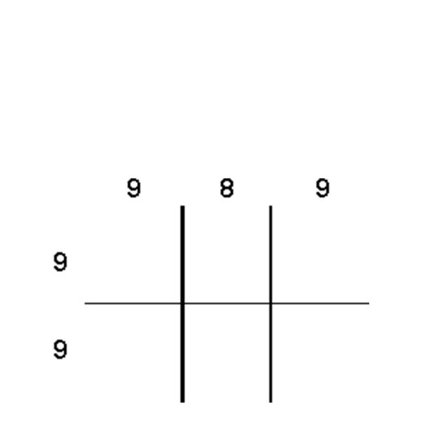 Partitions & Dividers Proposal, 6 Comp. (30"W x 21"D x 5"H)