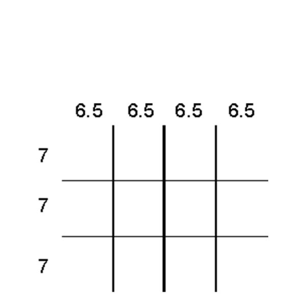 Partitions & Dividers Proposal, 12 Comp. (30"W x 21"D x 14"H)