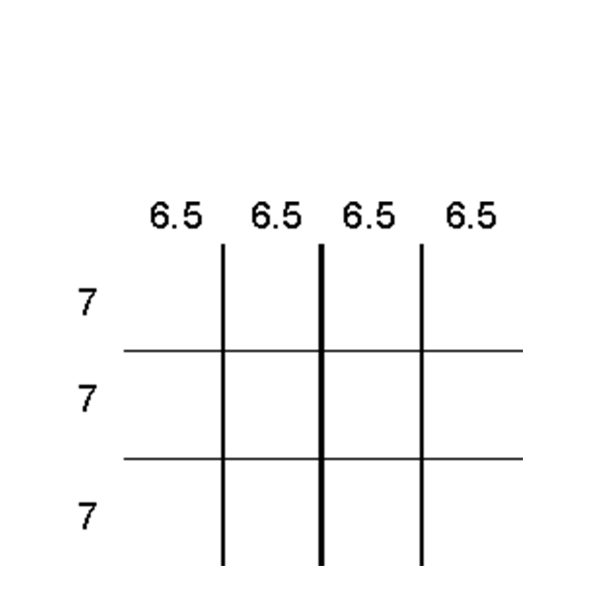 Partitions & Dividers Proposal, 12 Comp. (30"W x 24"D x 10"H)