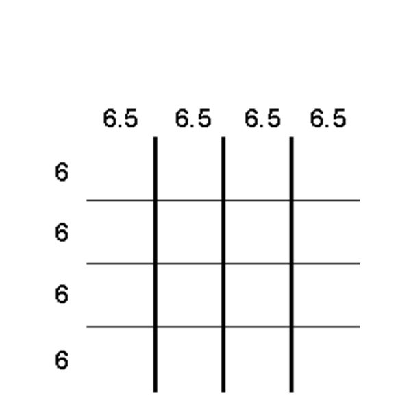 Partitions & Dividers Proposal, 16 Comp. (30"W x 27"D x 12"H)