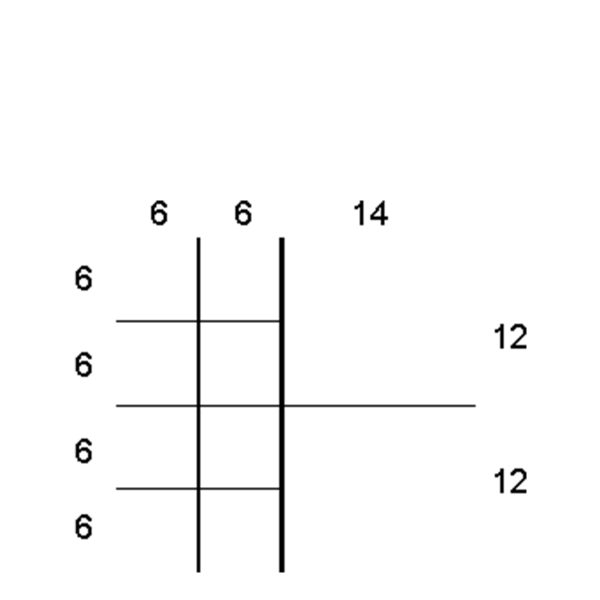 Partitions & Dividers Proposal, 10 Comp. (30"W x 27"D x 12"H)