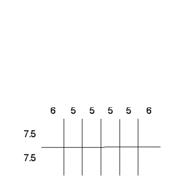 Partitions & Dividers Proposal, 12 Comp. (36"W x 18"D x 10"H)